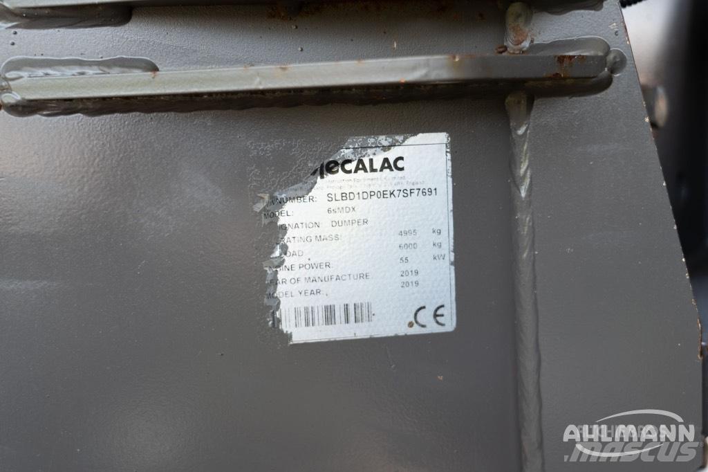 Mecalac 6 MDX Rammestyrte Dumpere
