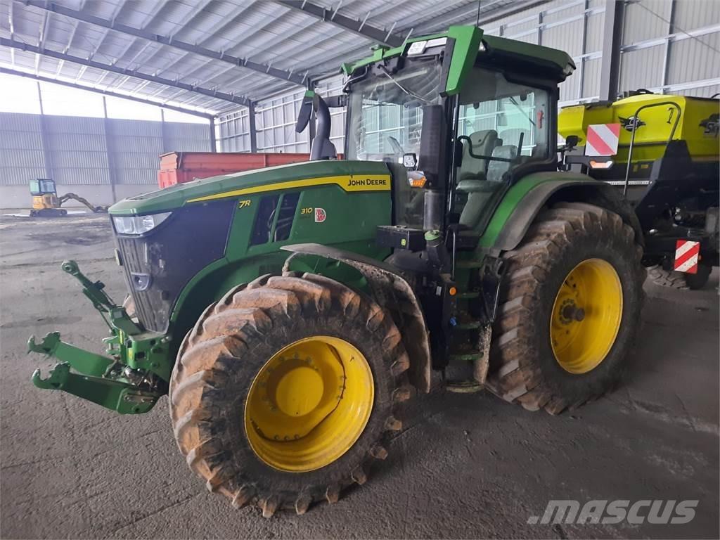 John Deere 7r310 Traktorer