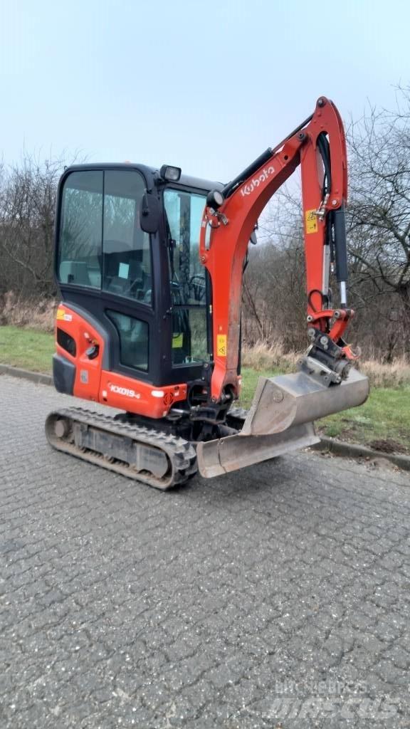 Kubota KX019-4 Minigravere <7t
