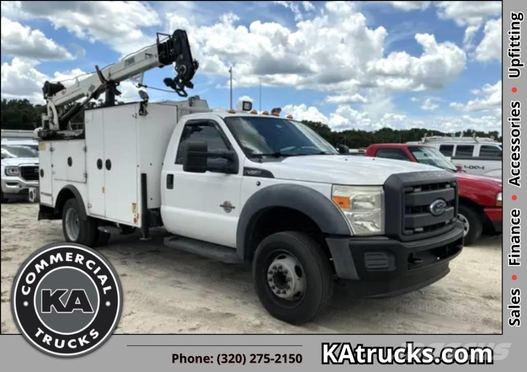 Ford F 550 XL SD Beltegående Kran