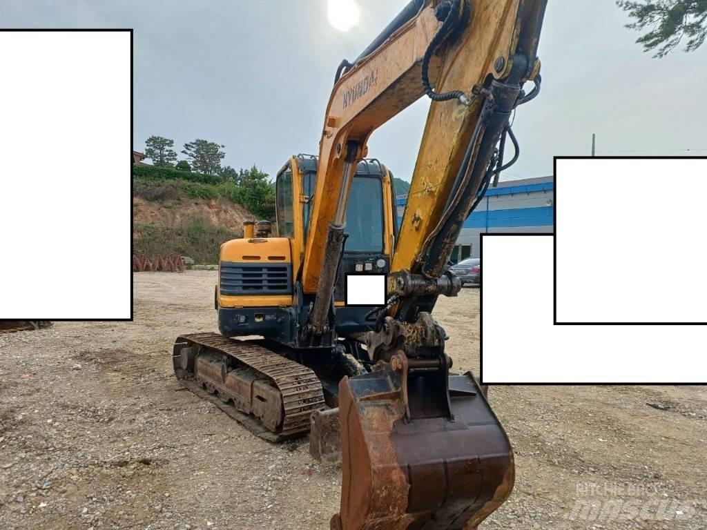Hyundai Robex 55 Minigravere <7t