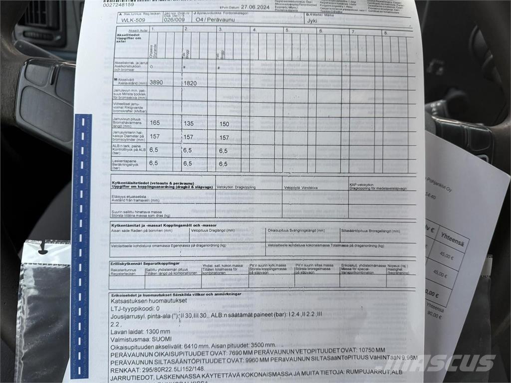 Jyki V 31-SL Planhengere