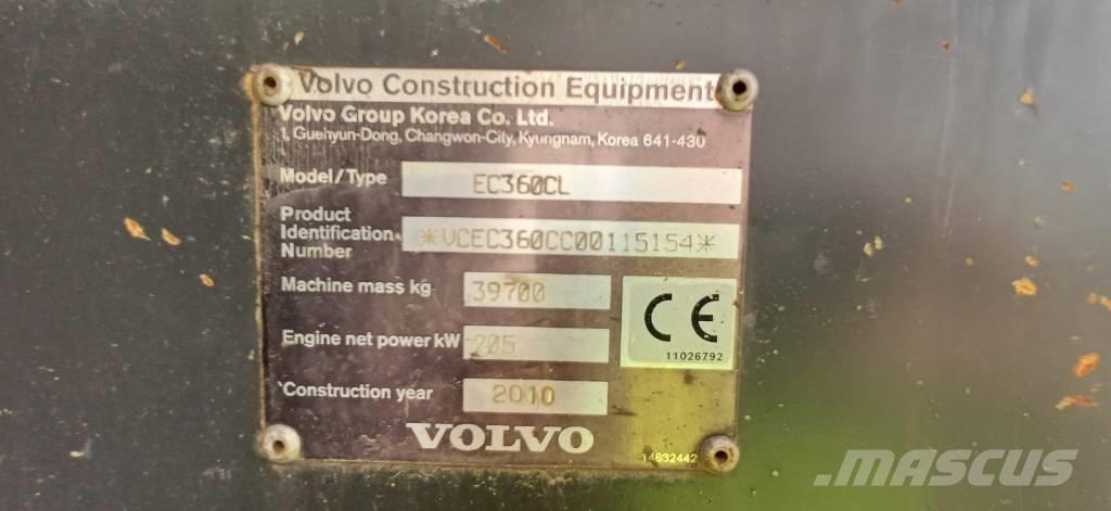 Volvo EC 360 C L Beltegraver