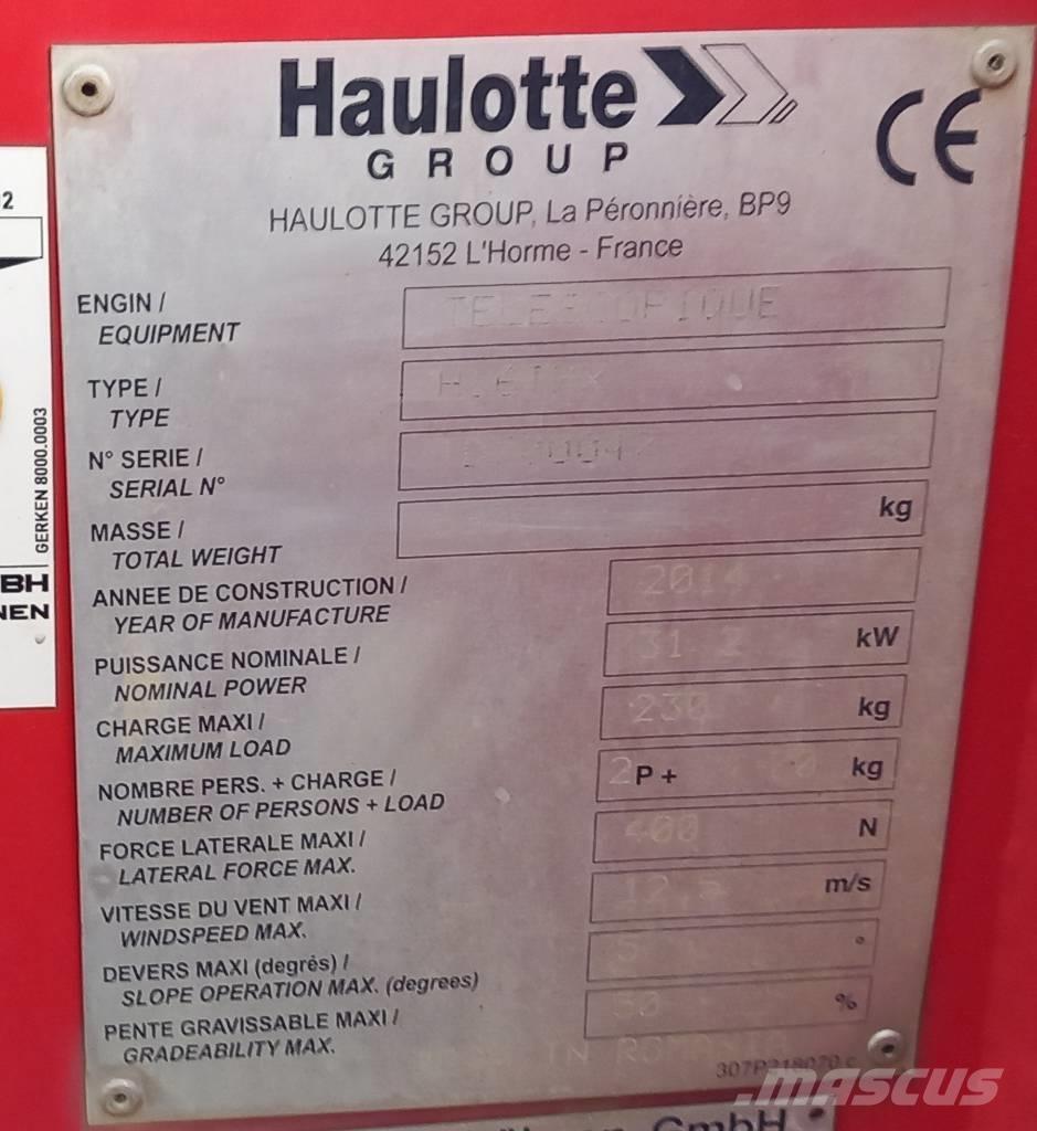 Haulotte H16TPX Teleskop bomlifter