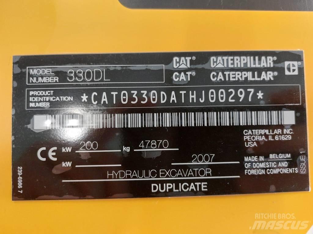 CAT 330 D L UHD Gravemaskiner for riving