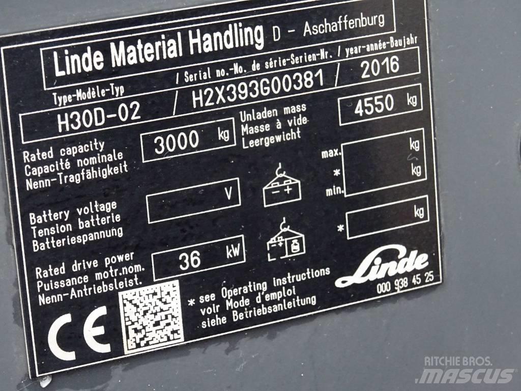 Linde H30D-02 Diesel Trucker