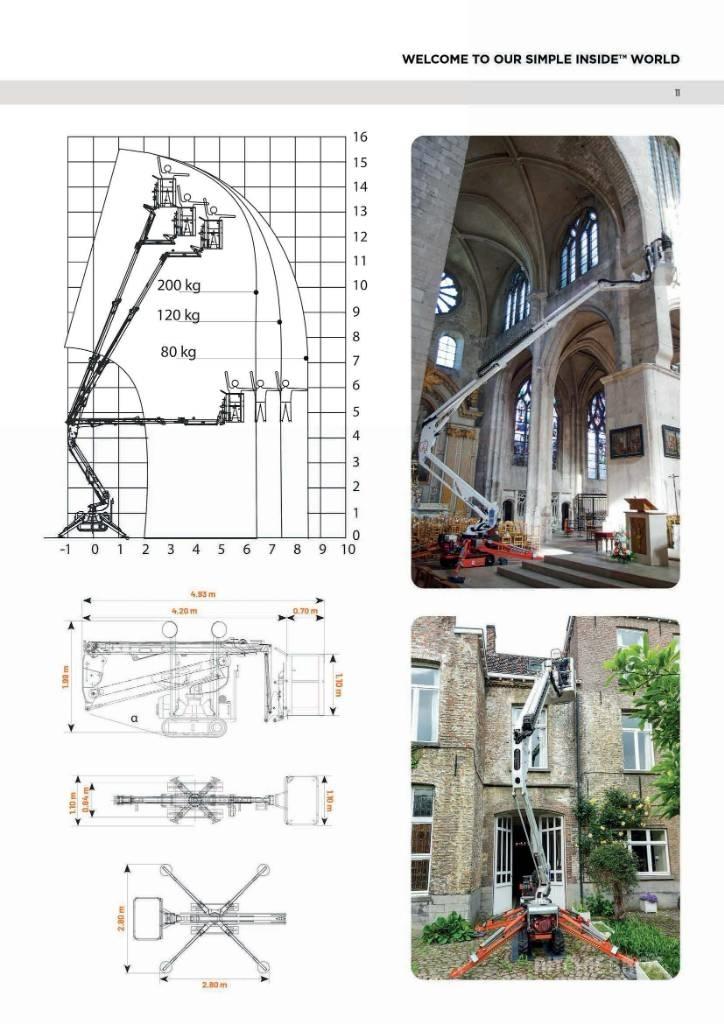 EasyLift R 160 Leddede bomlifter