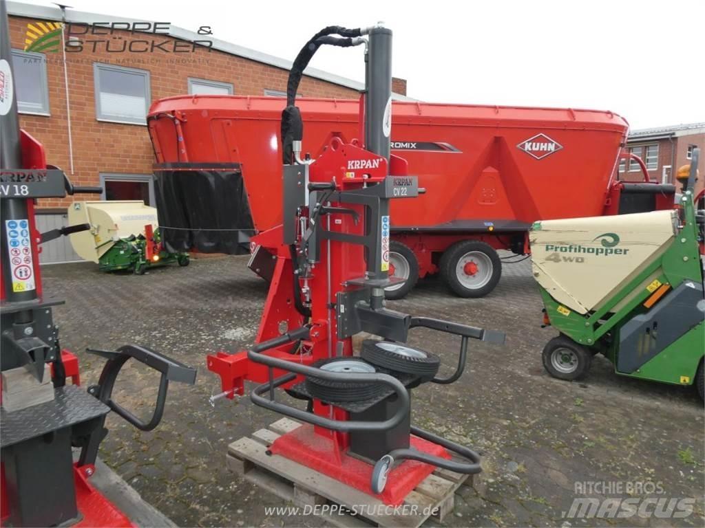 Krpan CV 22 E PRO Vedkløvere, kappemaskiner og flismaskiner