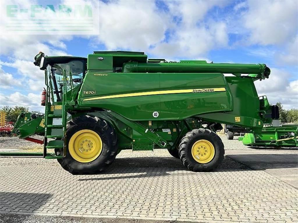 John Deere t670 hm Skurtreskere