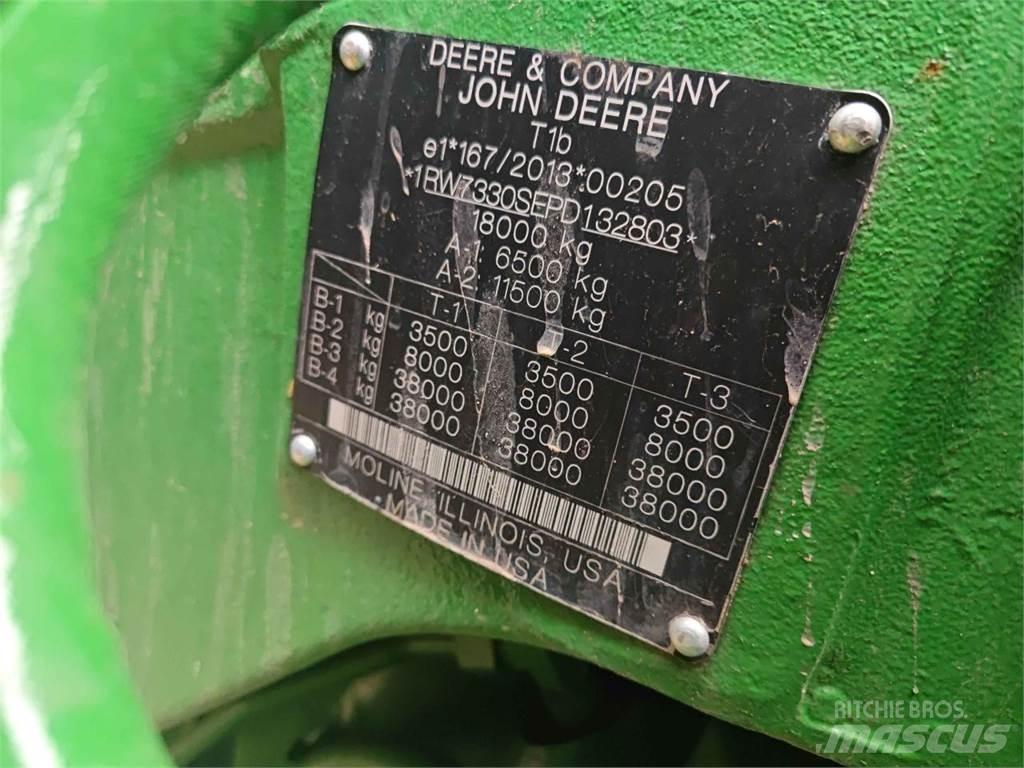 John Deere 7R 330 Traktorer