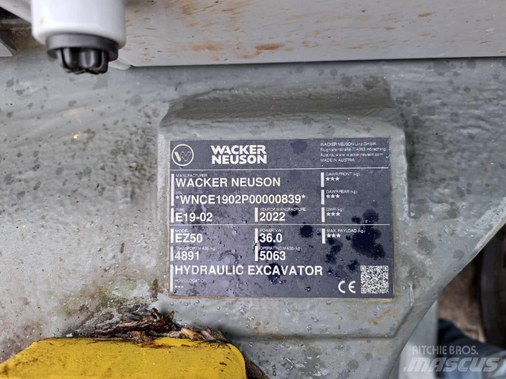 Wacker Neuson EZ50 Beltegraver