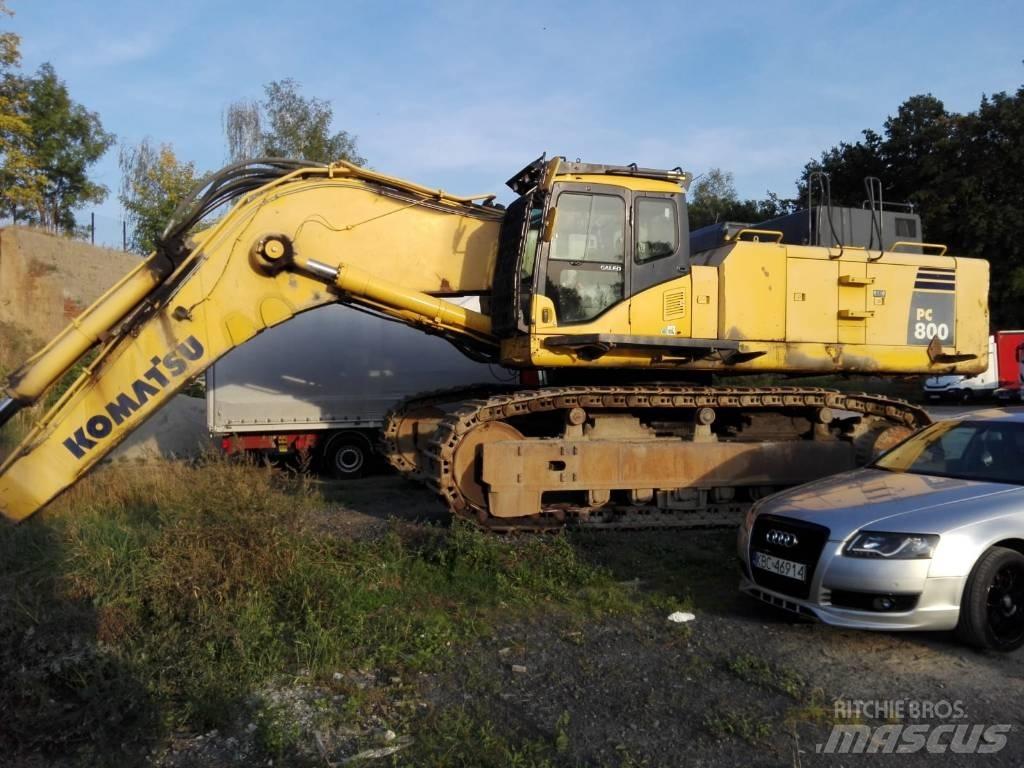 Komatsu PC800-8 Beltegraver