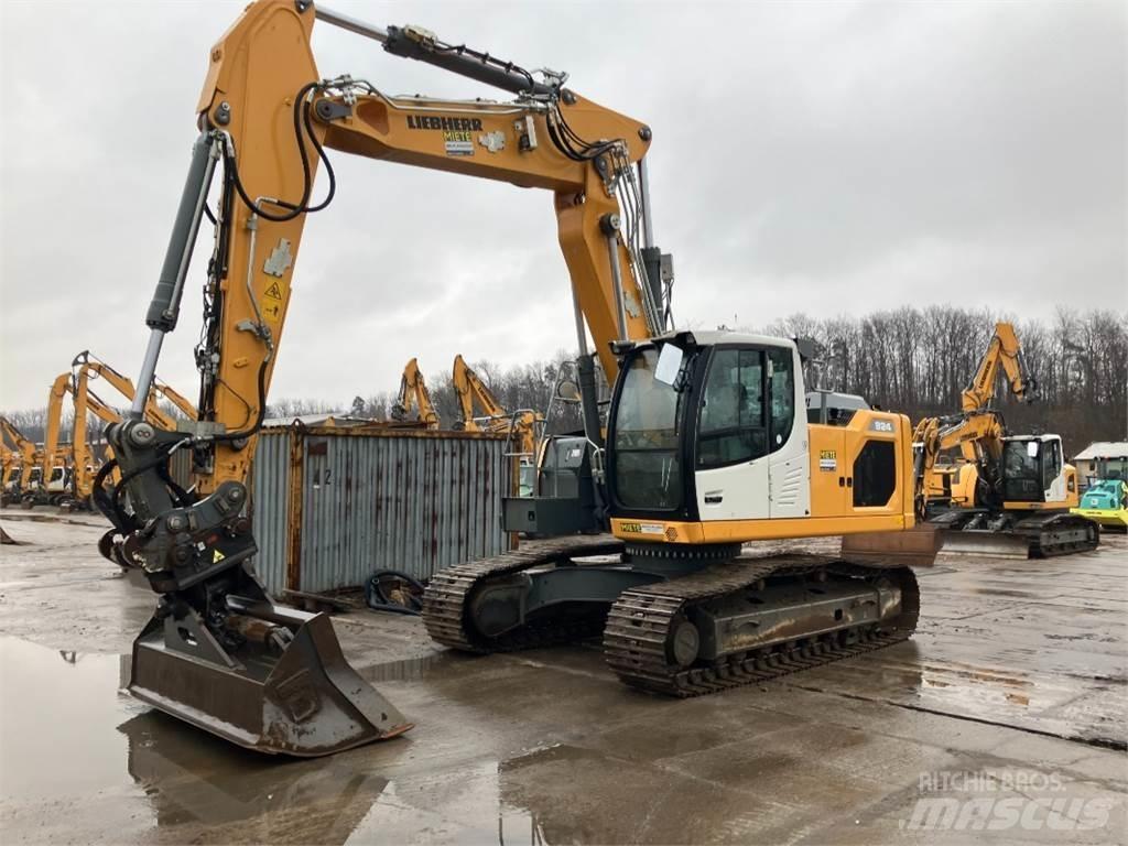 Liebherr R924 Beltegraver
