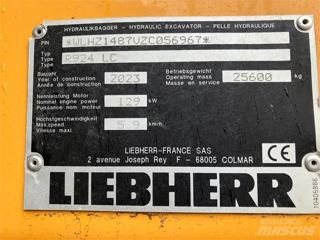 Liebherr R924 Beltegraver