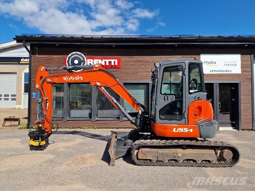 Kubota U 55-4 Minigravere <7t