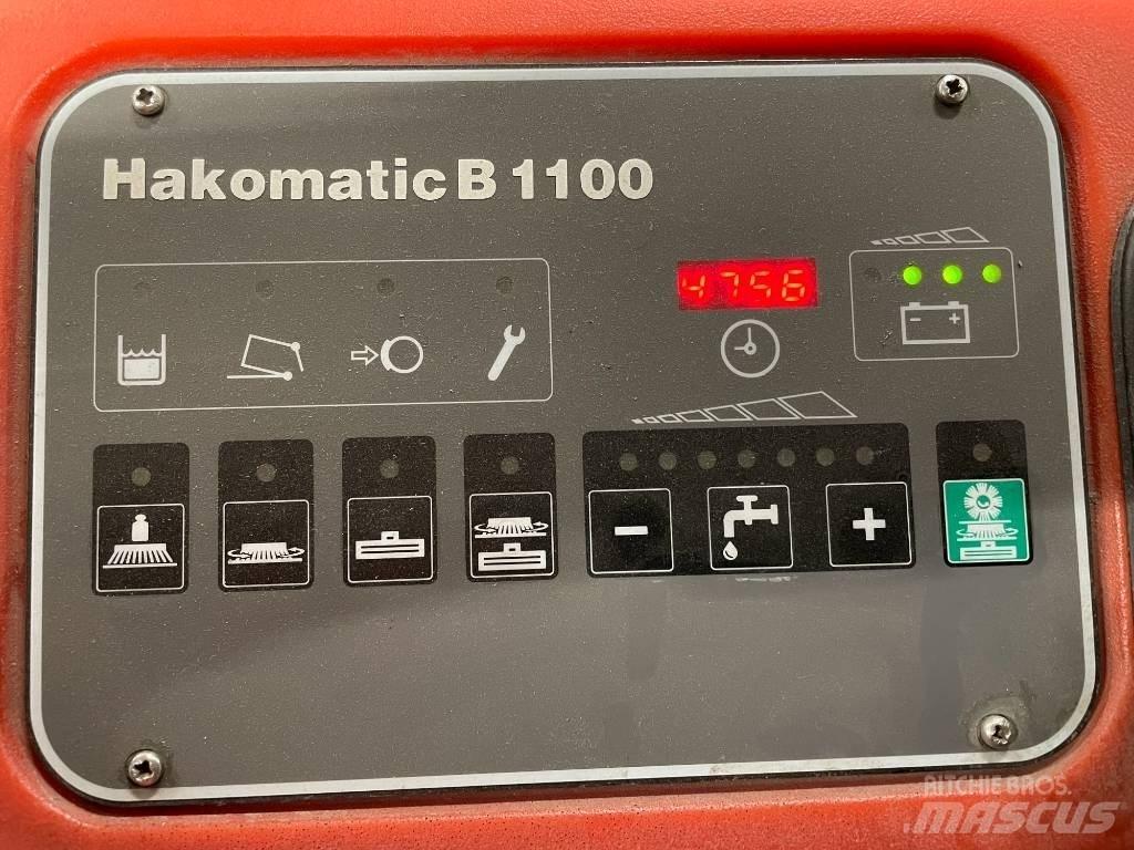 Hako B 1100 Kombinasjons feie-/vaskemaskiner