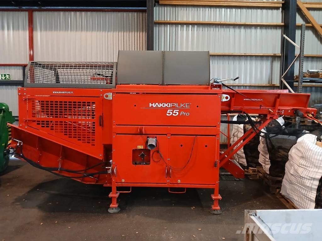 Hakki Pilke 55 Pro Vedkløvere, kappemaskiner og flismaskiner