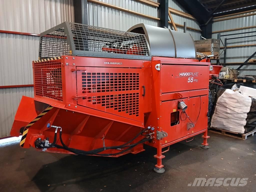 Hakki Pilke 55 Pro Vedkløvere, kappemaskiner og flismaskiner