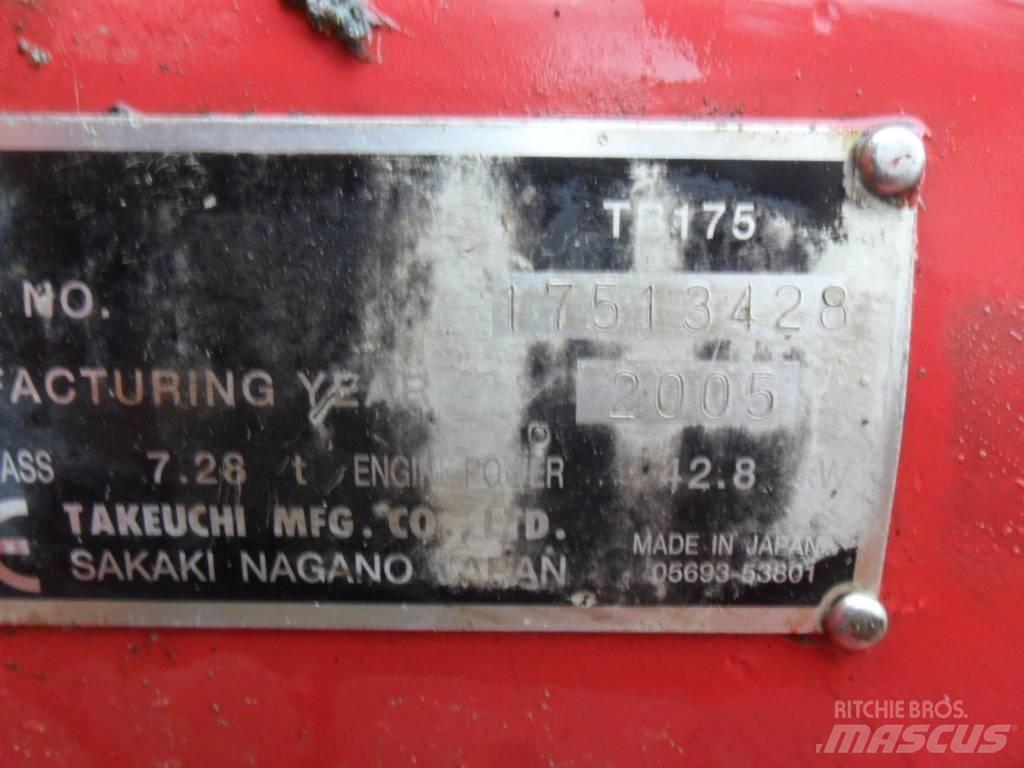 Takeuchi TB175 Midigravere 7 - 12t