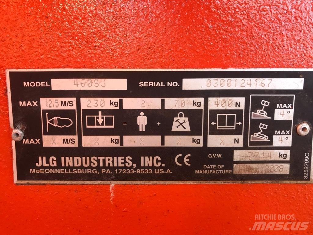 JLG 460 SJ Teleskop bomlifter