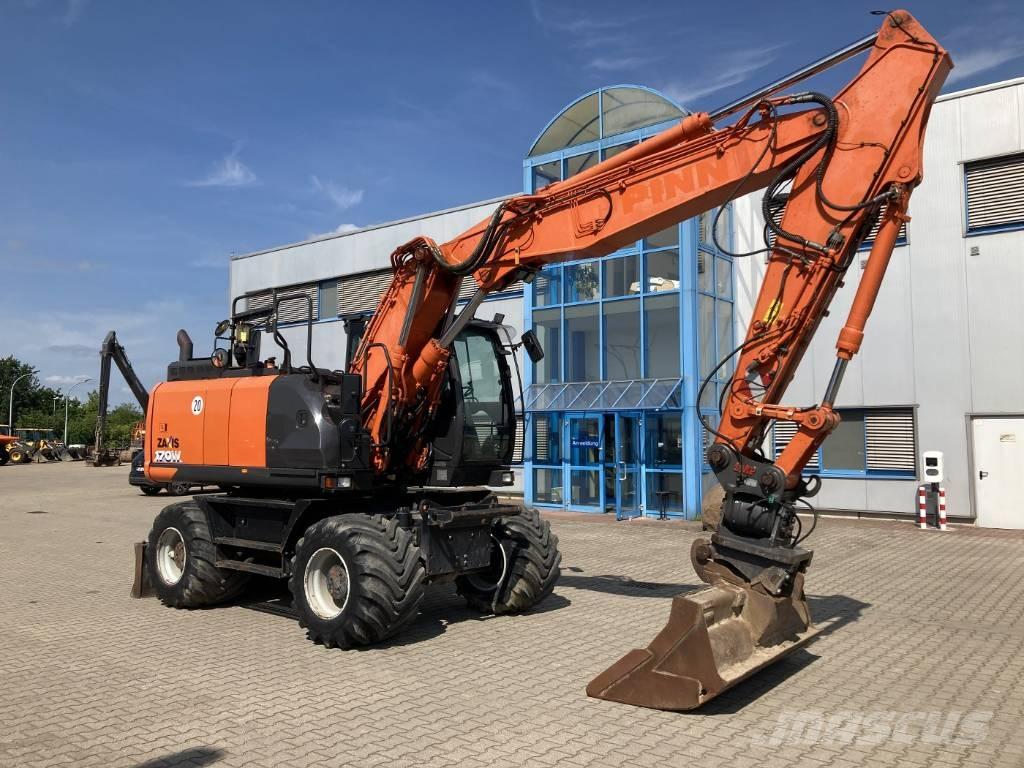 Hitachi ZX 170 W-6 Hjulgravere