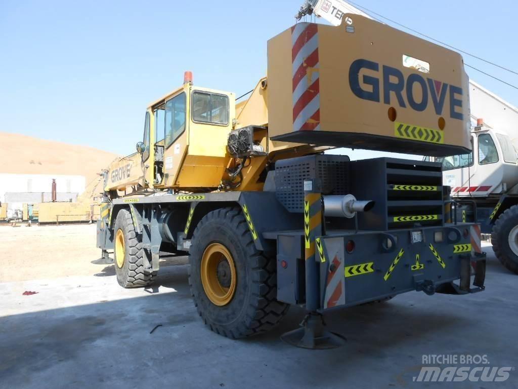 Grove RT 650 E Røff terreng kraner