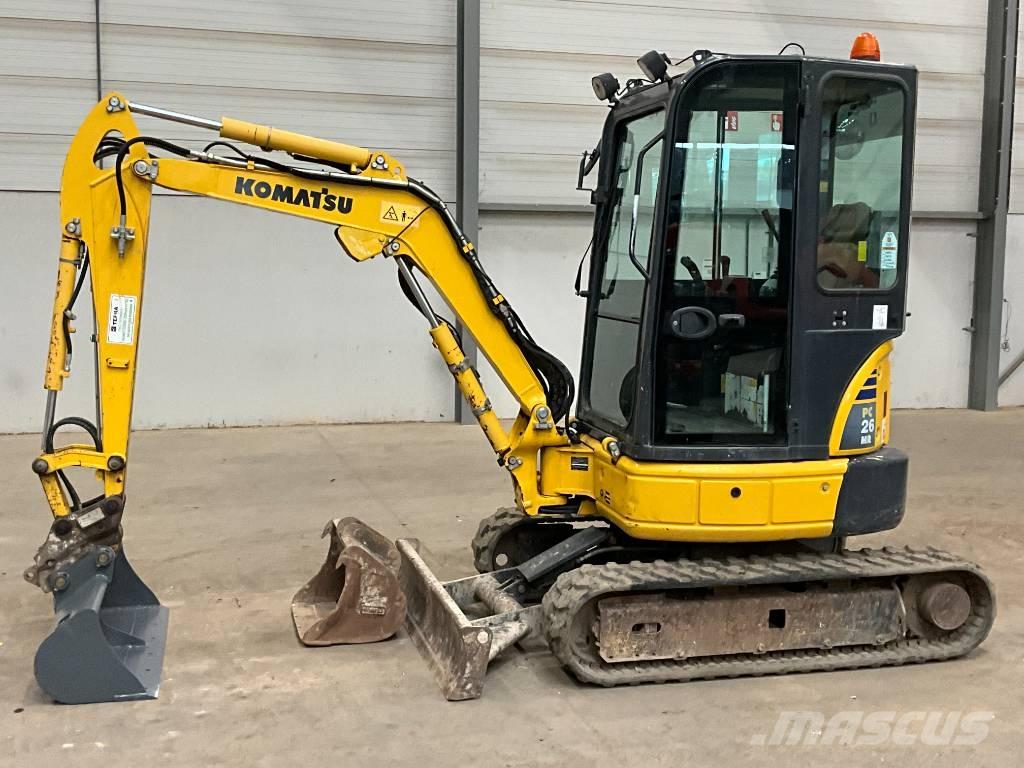 Komatsu PC 26 MR-3 Minigravere <7t