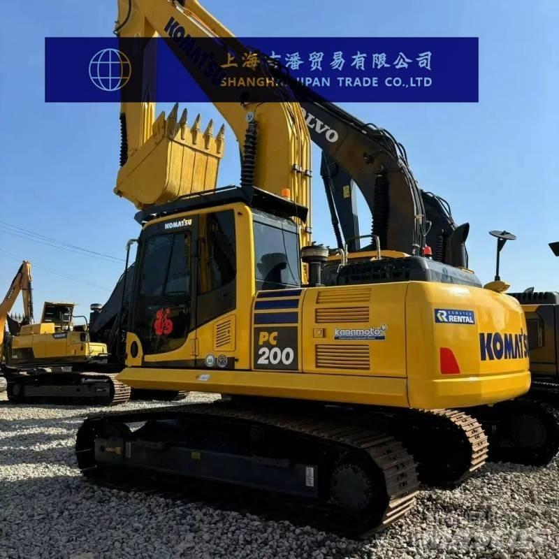 Komatsu PC 200 Beltegraver