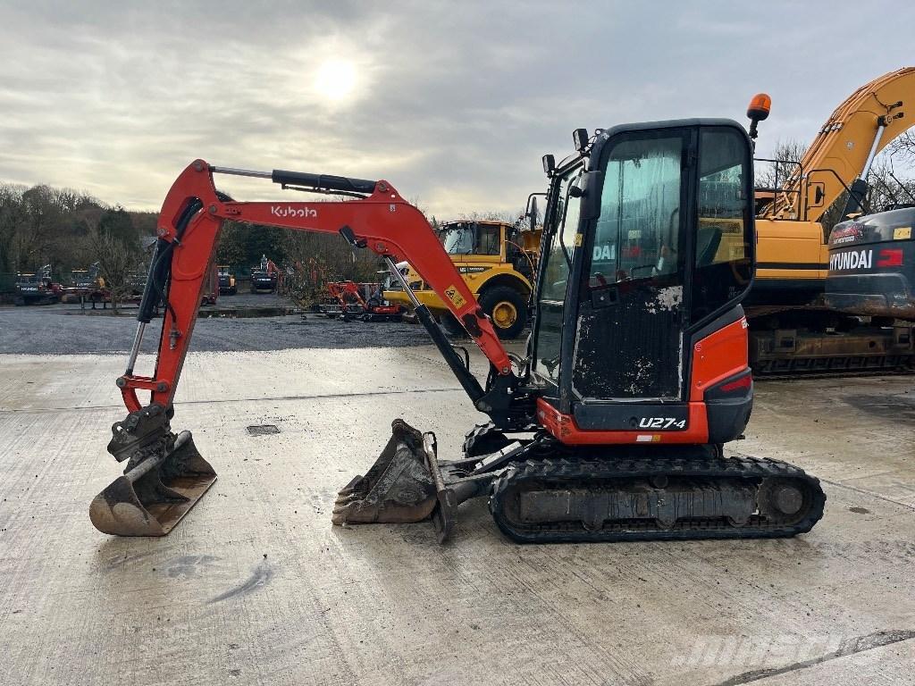 Kubota U 27-4 Minigravere <7t