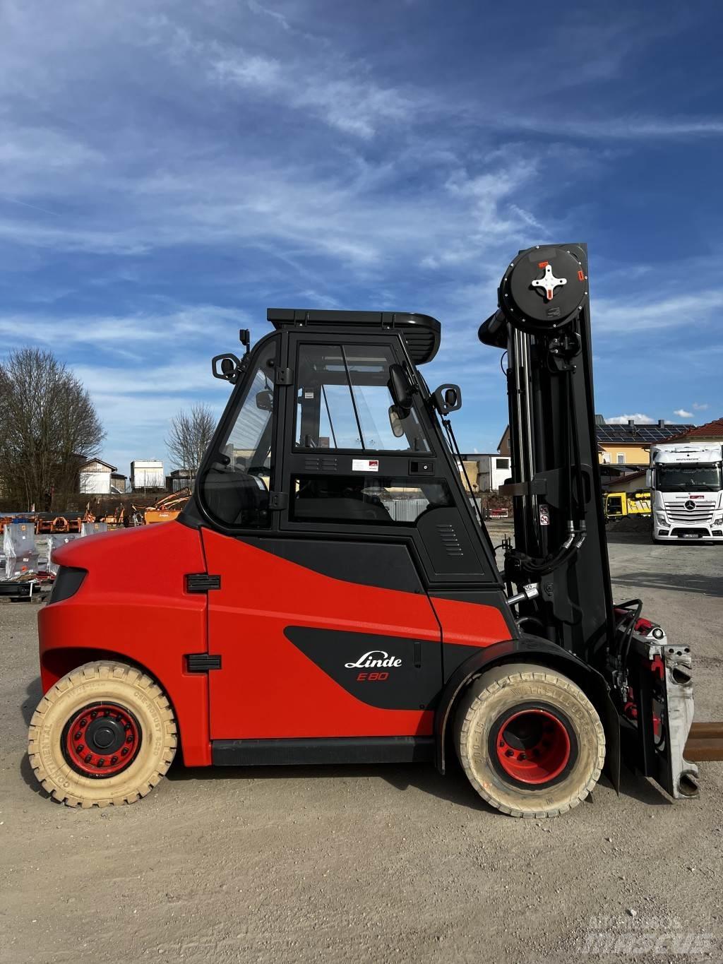Linde E80/900 Elektriske trucker