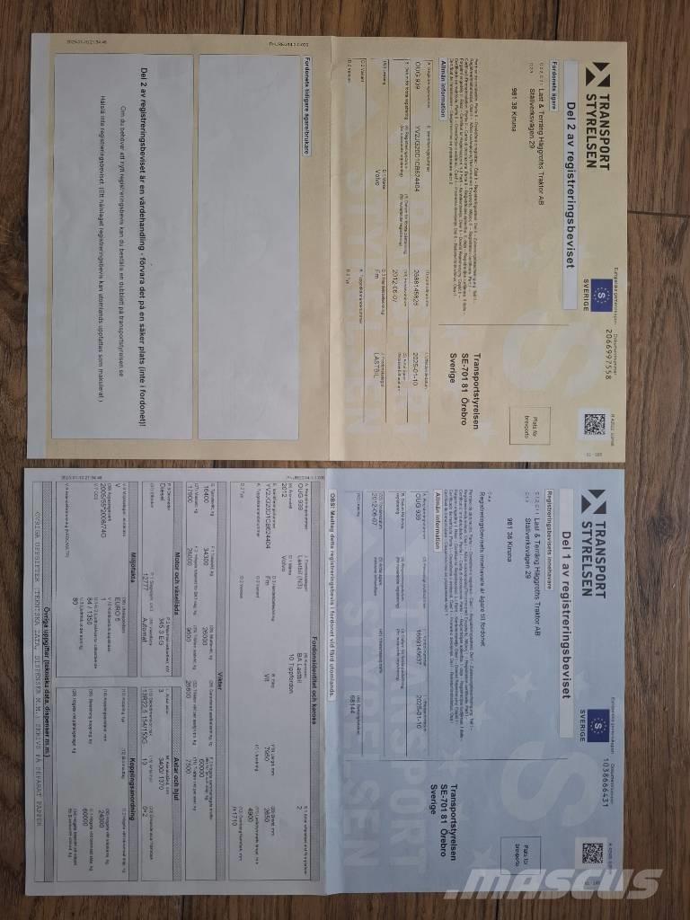 Volvo FM 460 Tippbil