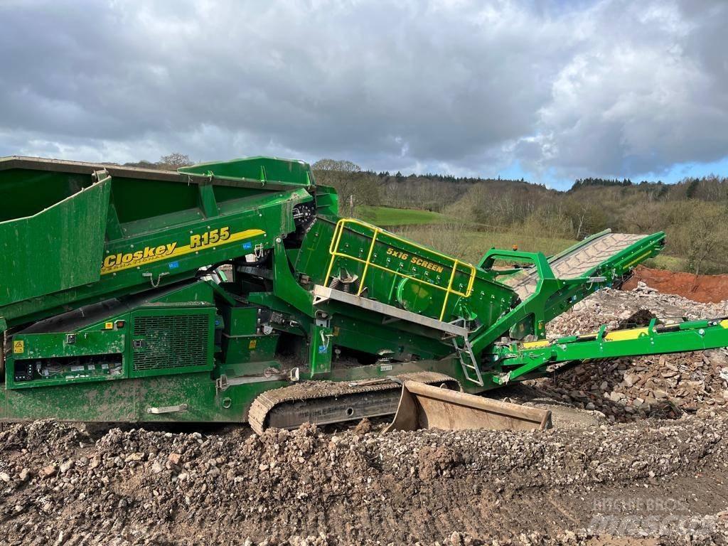McCloskey R155 Mobile sikteverk