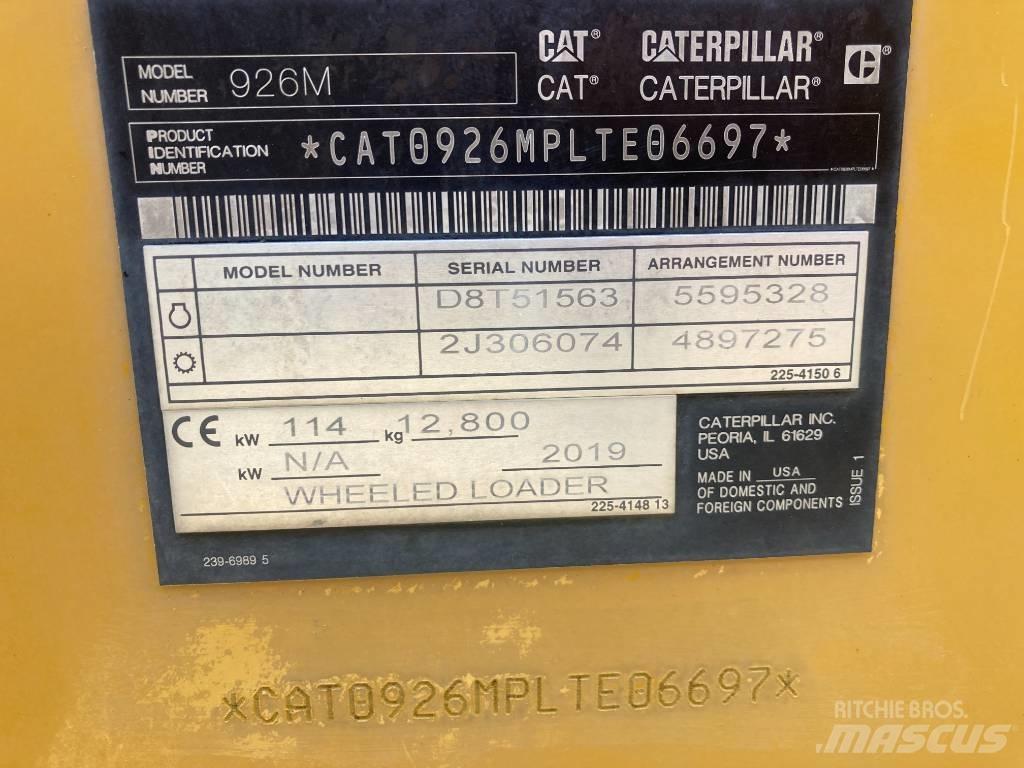 CAT 926M Hjullastere