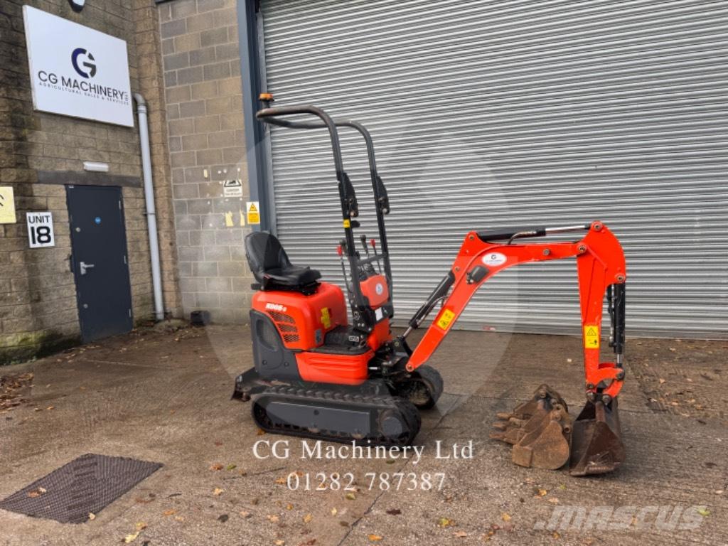 Kubota K 008-3 Minigravere <7t