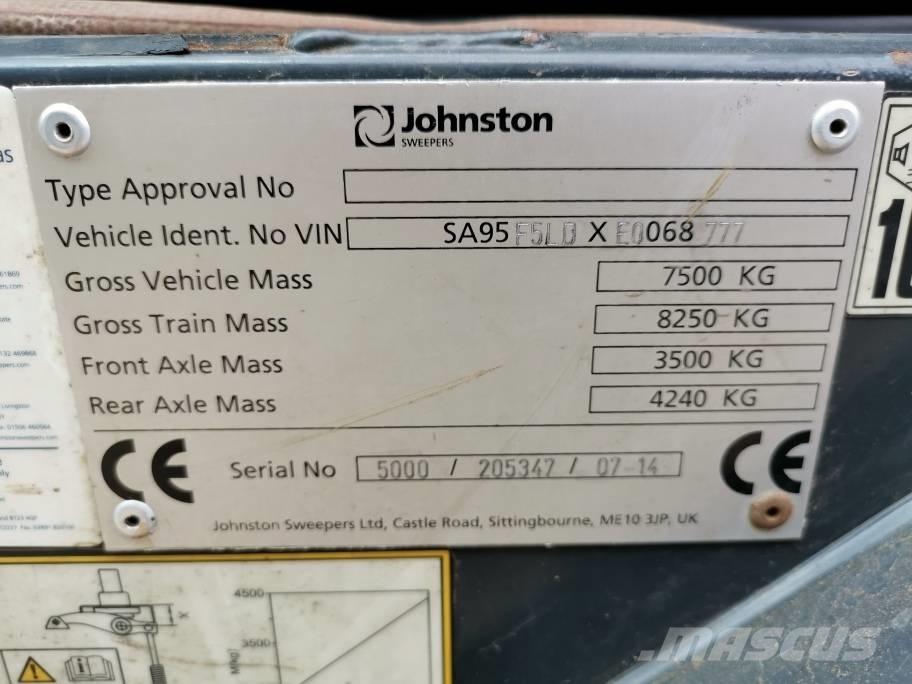 Johnston CX 400 Feiemaskiner