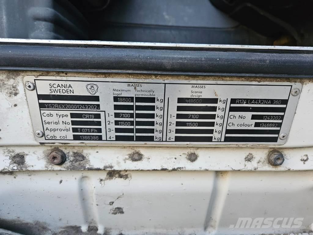 Scania 124 L 360 Trekkvogner