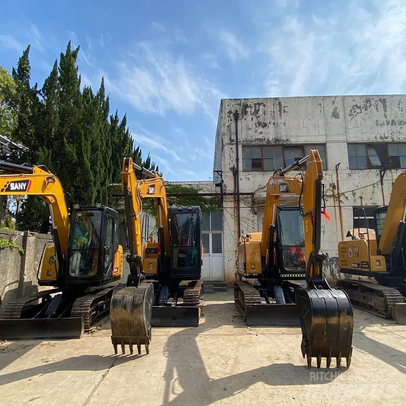 Sany SY75C Beltegraver