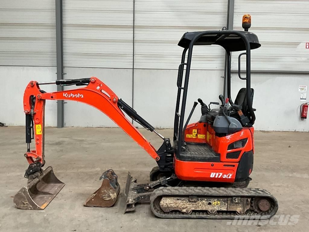 Kubota U 17-3 A Minigravere <7t