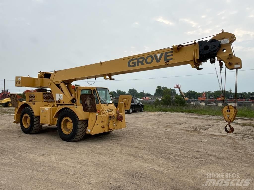 Grove RT 58 D Røff terreng kraner