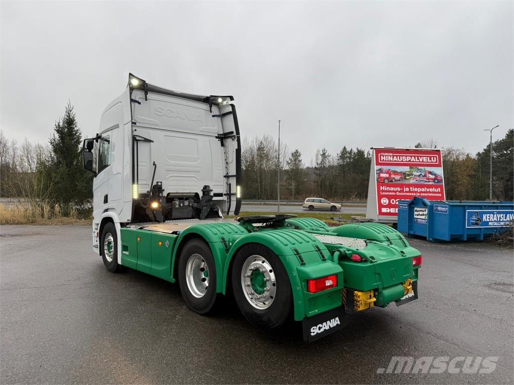 Scania R580 6x2 Trekkvogner