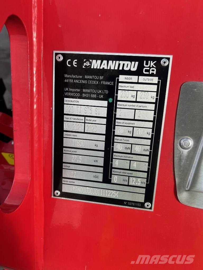 Manitou 220 TJ Leddede bomlifter