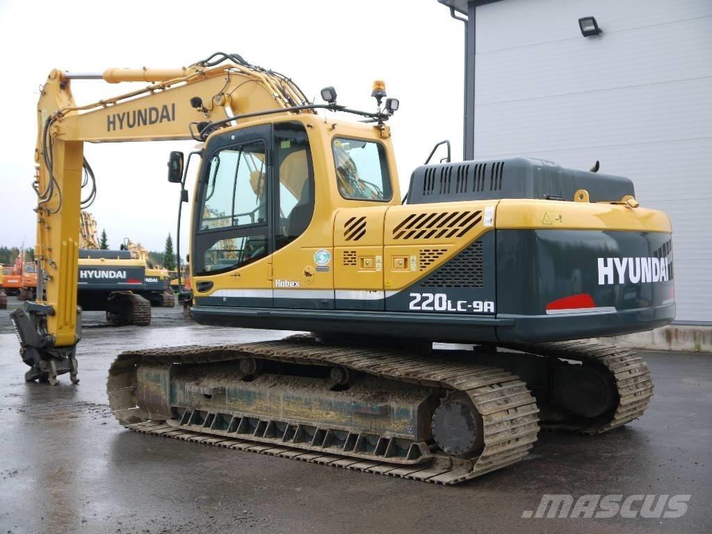 Hyundai R 220 LC-9A Beltegraver