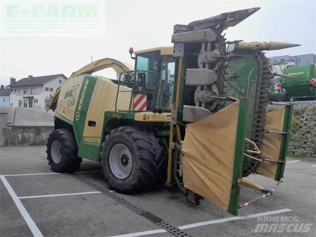 Krone big x 650 Selvdrevne fôrhøstere