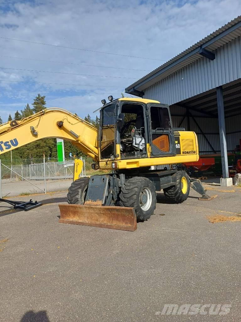 Komatsu PW 160-7-4x4 Hjulgravere