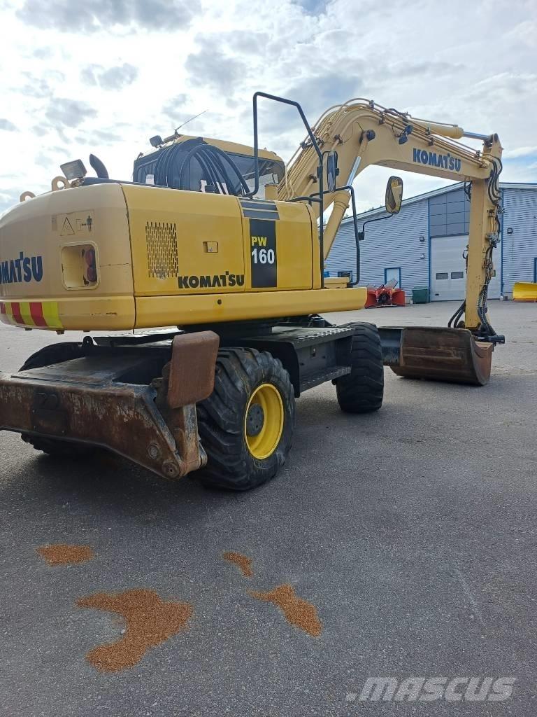 Komatsu PW 160-7-4x4 Hjulgravere