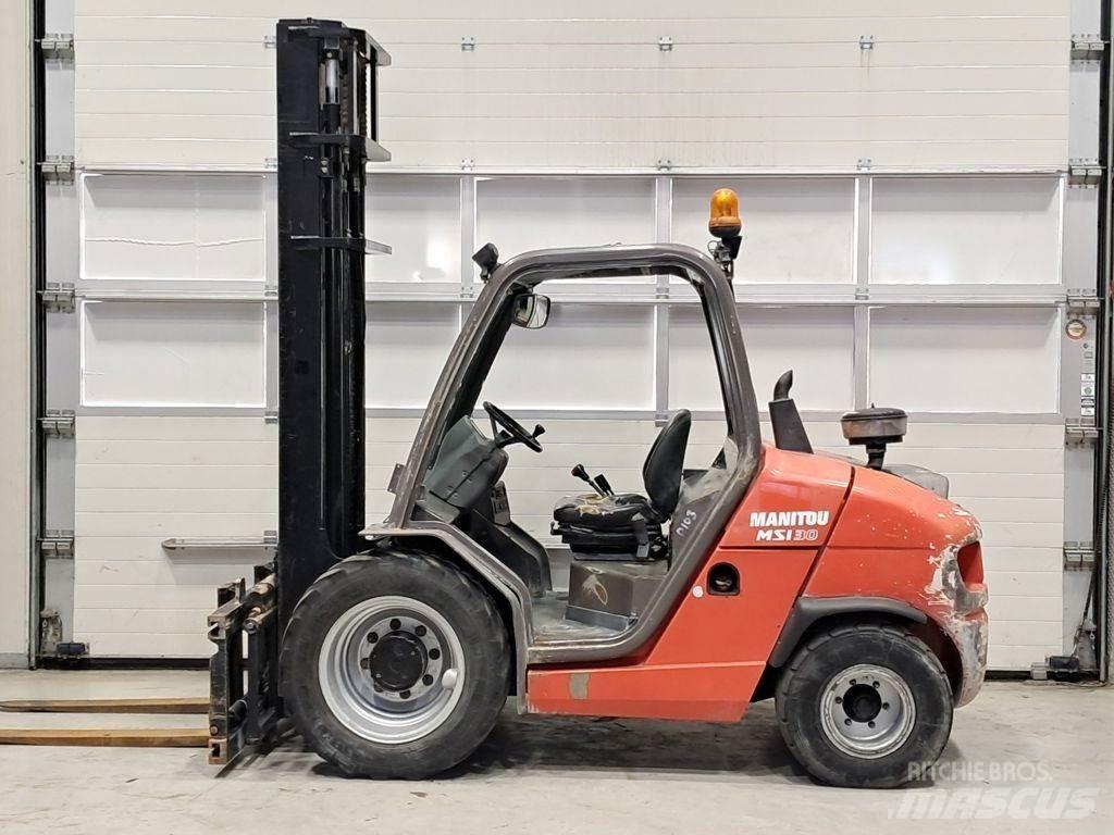 Manitou MSI30D Terrenggående gaffeltruck