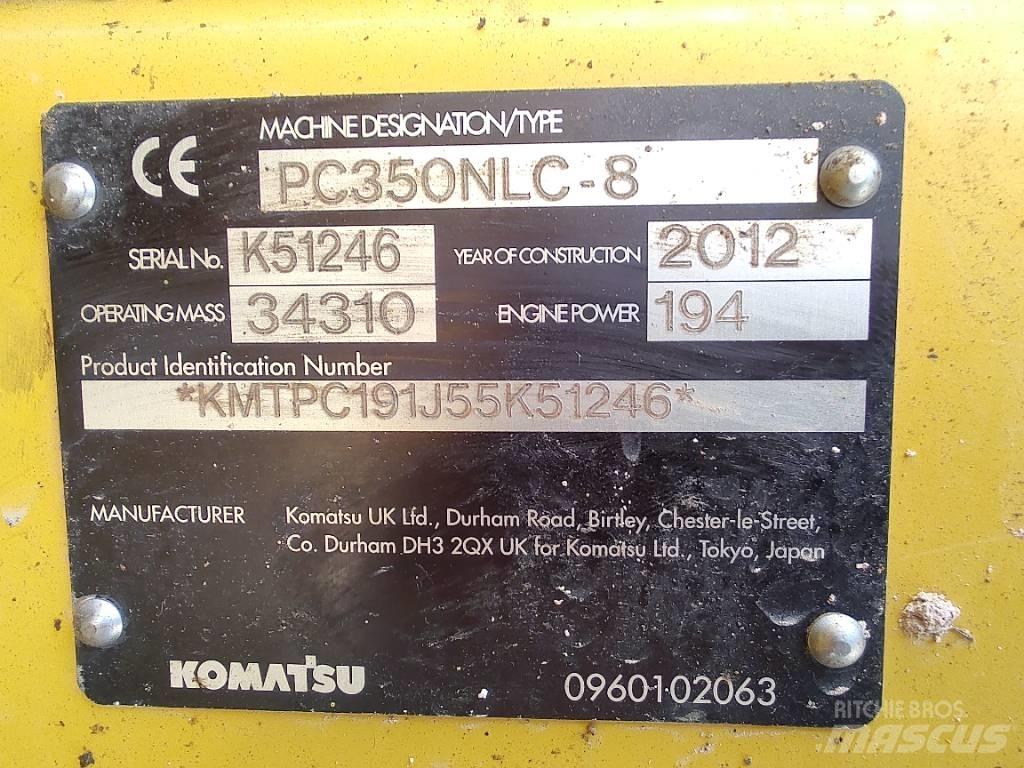 Komatsu PC 350 Beltegraver