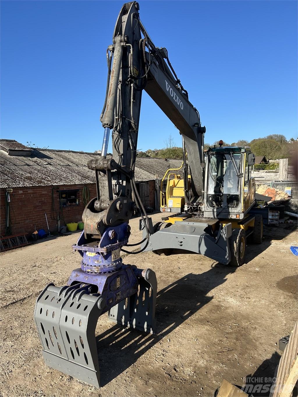  Excavator Volvo Hjulgravere
