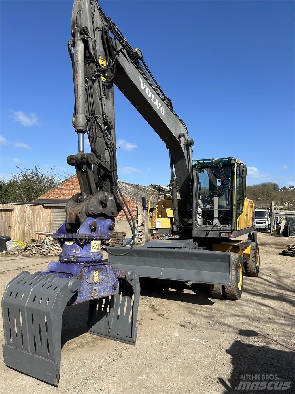  Excavator Volvo Hjulgravere