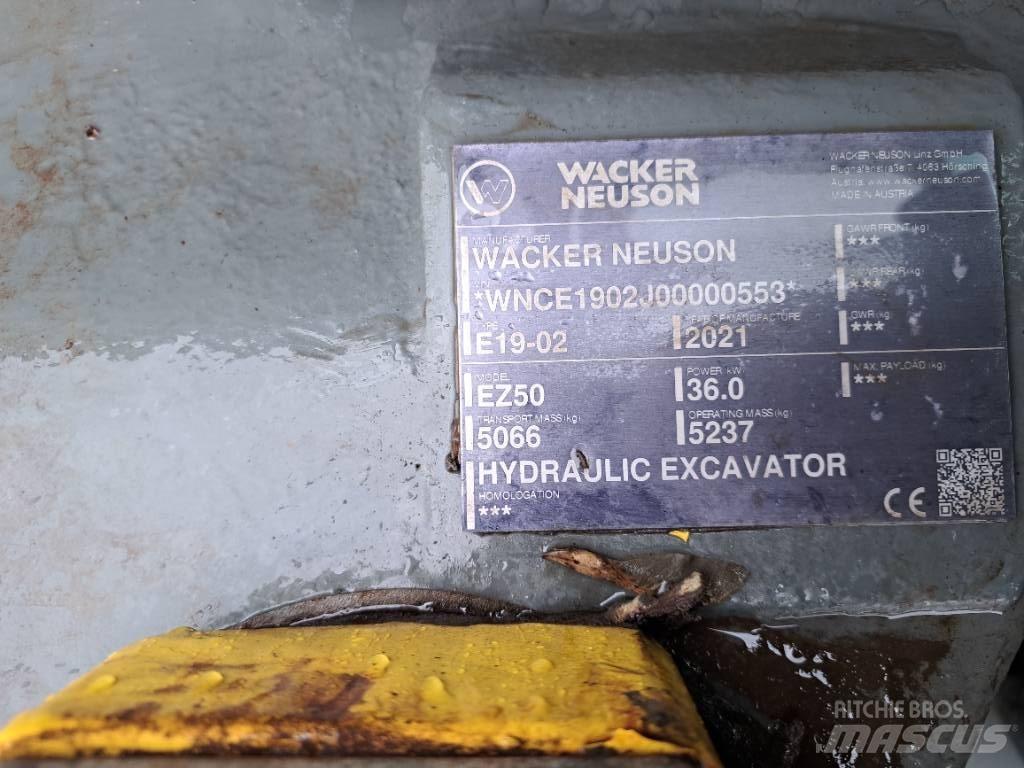 Wacker Neuson EZ50 Beltegraver